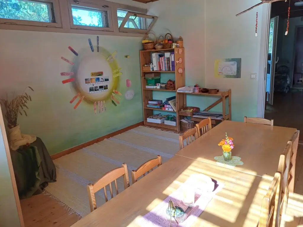 ülemise korruse söögituba